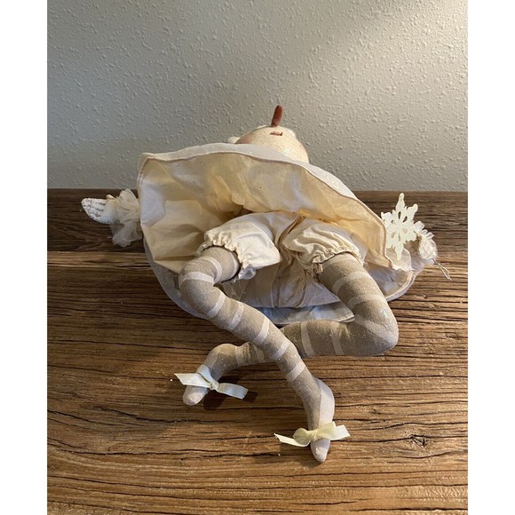 Joe Spencer Gathered Traditions Doll Winter Pixie Marie Retired Rare With Tag - Picture 12 of 13